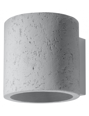 Kinkiet betonowy Orbis szary industrialny SL.0486 - Sollux