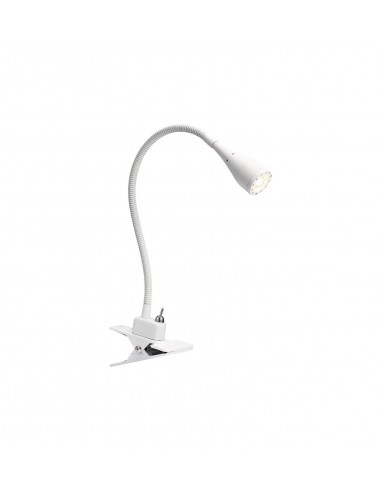 Mento lampa biurkowa biała regulowana LED 75582001 Nordlux