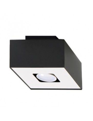 Mono lampa sufitowa czarno biała SL.0070 Sollux
