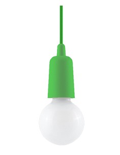 Diego lampa wisząca zielona SL.0581 Sollux