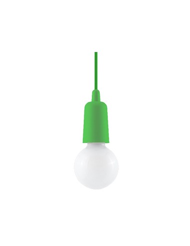 Diego lampa wisząca zielona SL.0581 Sollux