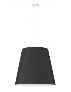 Geneve 50 lampa wisząca czarna SL.0736 Sollux