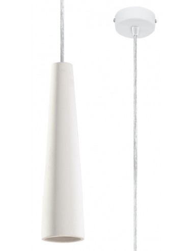 Electra lampa wisząca biała SL.0845 Sollux