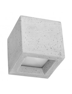Leo kinkiet betonowy kwadratowy SL.0991 Sollux