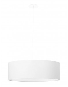 Rollo lampa wisząca biała SL.0830 Sollux