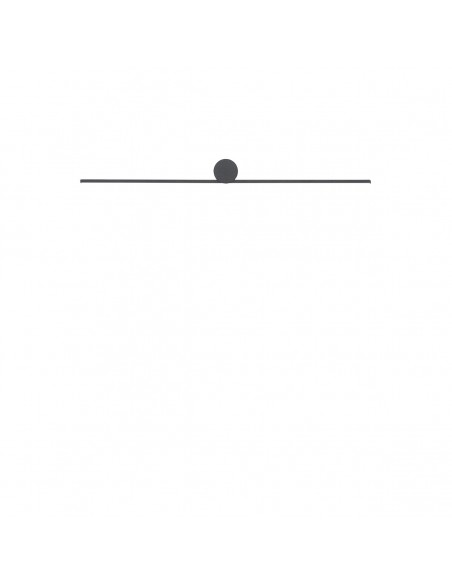 Spin LED S kinkiet czarny minimalistyczny 10368 Nowodvorski
