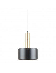 Leo lampa wisząca czarno złota metalowa A8133 Zuma Line