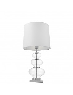 Briston lampka nocna biała LDT 303 (PR+WT) Lumina Deco