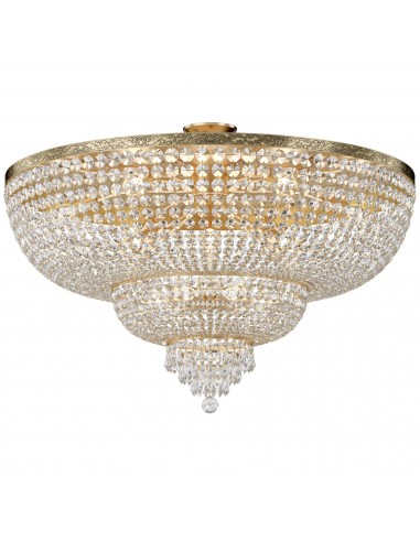Palace lampa sufitowa antyczne złoto DIA890-CL-18-G Maytoni