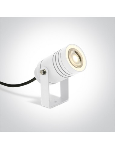 Reflektorek ogrodowy LED Martino IP65 wbijany biały 67198G/W OneLight
