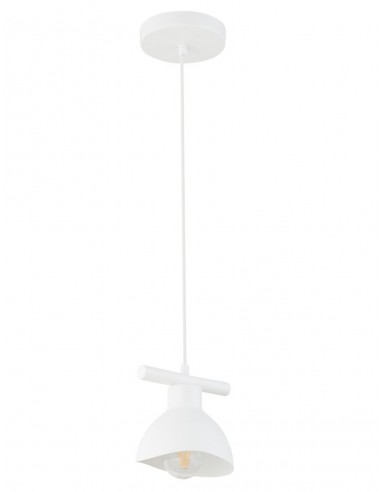 Flop lampa wisząca biała 1-punktowa 32418 Sigma