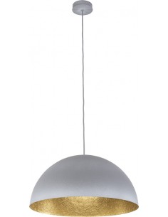 Sfera lampa wisząca szara 70cm 30135 Sigma