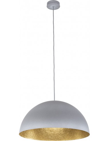 Sfera lampa wisząca szara 70cm 30135 Sigma