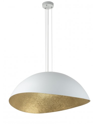 Solaris lampa wisząca biało-złota XL 40617 Sigma