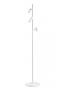 Lampa stojąca Trevo biała 1104A Aldex
