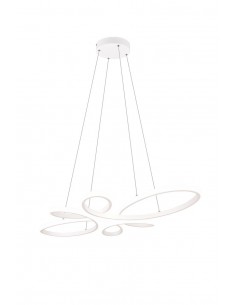 Lampa wisząca LED Fly biała 345619131 Trio