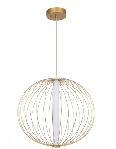 Treviso lampa wisząca LED druciana złota LP-798/1P L GD - Light Prestige
