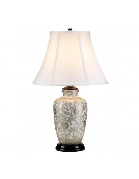 Silverthistle lampa stołowa srebrna SILVERTHISTLE-TL Elstead Lighting