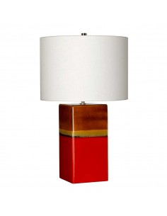 Alba lampa stołowa czerwona ALBA-TL-ROUGE Elstead Lighting