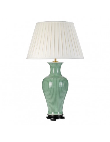 Dalian lampa stołowa zielona DL-DALIAN-TL Elstead Lighting