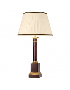 Louviers lampa stołowa odcienie brązu DL-LOUVIERS-TL Elstead Lighting