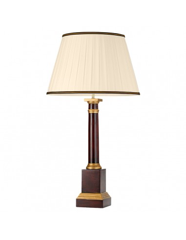 Louviers lampa stołowa odcienie brązu DL-LOUVIERS-TL Elstead Lighting