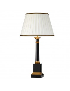 Peronne lampa stołowa czarna DL-PERONNE-TL Elstead Lighting