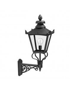Grampian latarnia naścienna czarna GB1-BLACK Elstead Lighting