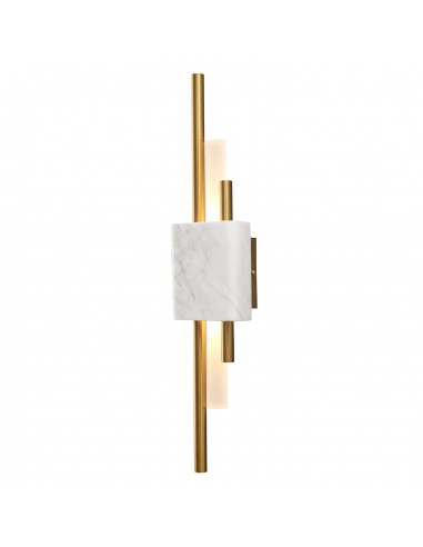 Lampa ścienna ELLIE LED marmurowa biało złota 50 cm Step Into Design