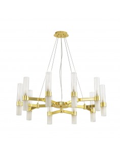 Lampa wisząca CANDELA-10 złota DN1505-10 gold Step Into Design