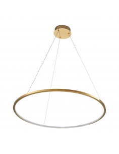 Lampa wisząca CIRCLE SLIM LED złoty 80 cm ST-10112P-D800 Step Into Design