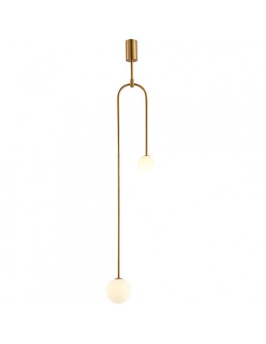 Lampa wisząca LOOP złota 123 cmStep Into Design