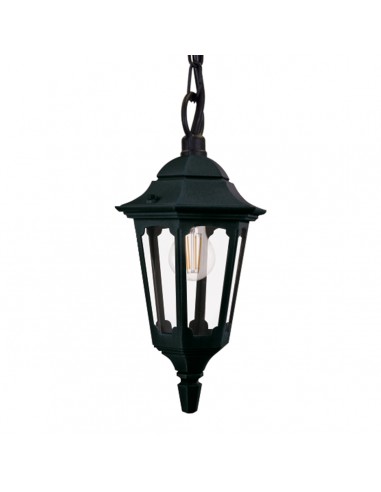 Parish latarnia wisząca czarna PR9-BLACK Elstead Lighting