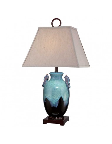 Amphora lampa stołowa niebieska QZ-AMPHORA Quoizel