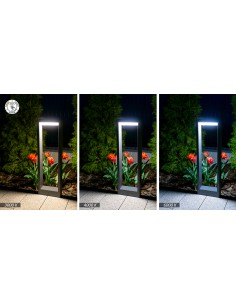 Lampa stojąca ogrodowa LED Form YB19503 Ciemny popiel IP54 - Su-ma 2