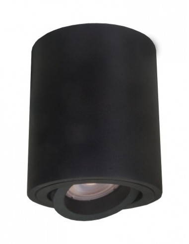 Downlight Tulon tuba regulowana natynkowa czarna LP-5441/1SM BK - Light Prestige
