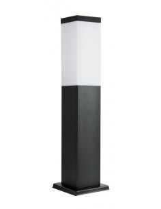 Lampa stojąca ogrodowa Inox Kwadratowa Black SS802-450 BL czarna IP44 - Su-ma