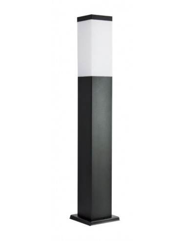 Lampa stojąca ogrodowa Inox Kwadratowa Black SS802-650 BL czarna IP44 - Su-ma