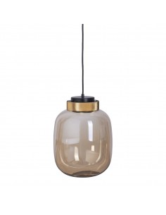 Lampa wisząca BOOM LED bursztynowo złota 25 cm 9969P/A AMBER - Step into design