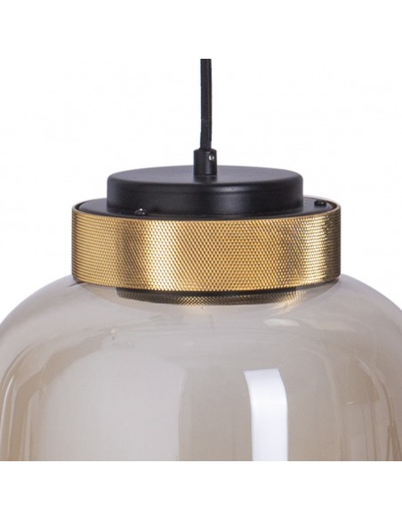 Lampa wisząca BOOM LED bursztynowo złota 25 cm 9969P/A AMBER - Step into design - 3