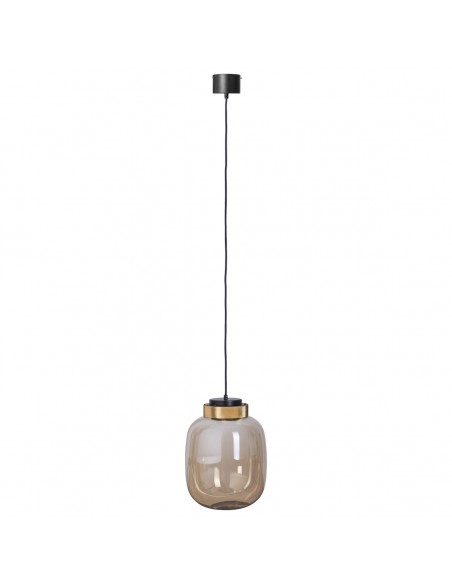 Lampa wisząca BOOM LED bursztynowo złota 25 cm 9969P/A AMBER - Step into design - 2