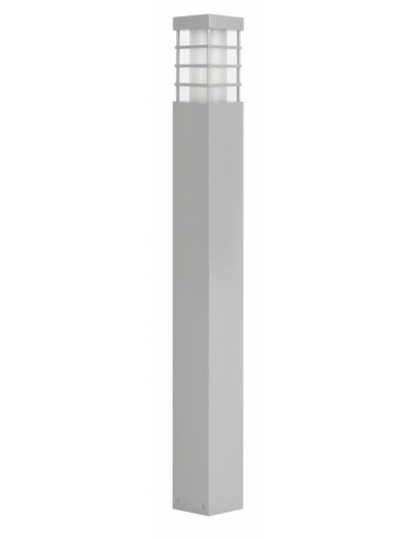 Lampa stojąca ogrodowa RADO II 1 AL Srebrny IP54 - Su-ma