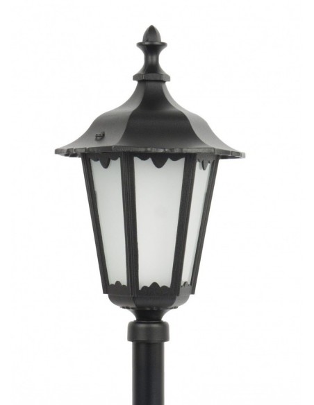 Lampa stojąca ogrodowa Retro Midi K 5002/3/M Czarny lub patyna IP43 - Su-ma - 2