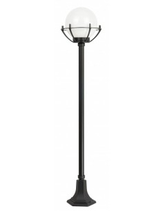 Lampa stojąca ogrodowa Kule z koszykiem 200 K 5002/1/KPO Czarny lub patyna IP43 - Su-ma