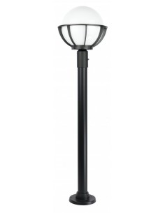 Lampa stojąca ogrodowa Kule z koszykiem 250 K 5002/1/KPO 250 Czarny lub patyna IP43 - Su-ma