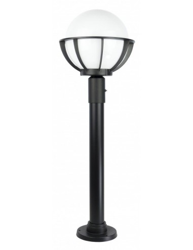 Lampa stojąca ogrodowa Kule z koszykiem 250 K 5002/2/KPO 250 Czarny lub patyna IP43 - Su-ma - 1