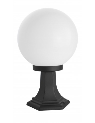 Lampa stojąca ogrodowa KULE CLASSIC K 4011/1/K 250 Czarny lub patyna IP43 - Su-ma