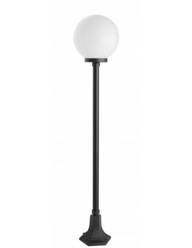 Lampa stojąca ogrodowa KULE CLASSIC K 5002/1/KP 250 Czarny lub patyna IP43 - Su-ma