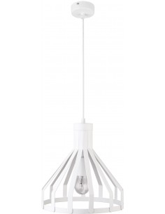 Lampa wisząca Kola 1 M biała 30911 - Sigma