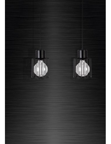 Lampa sufitowa Luto kwadrat 3 czarna 31137 - Sigma - 2